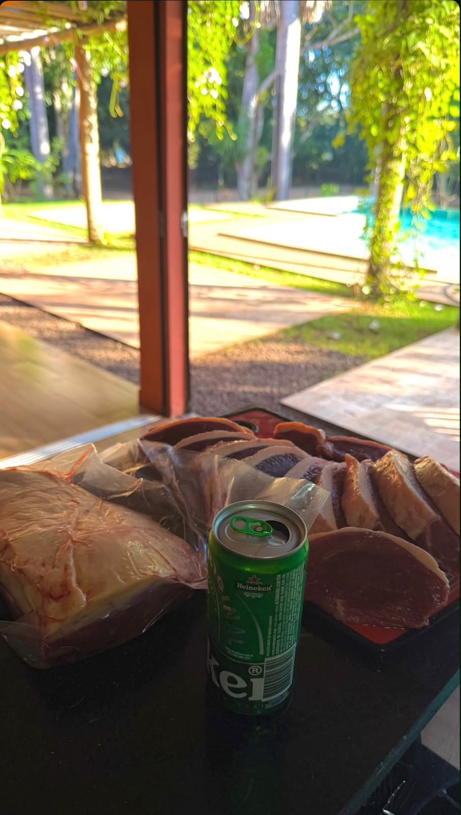 Área de Churrasco do rancho
