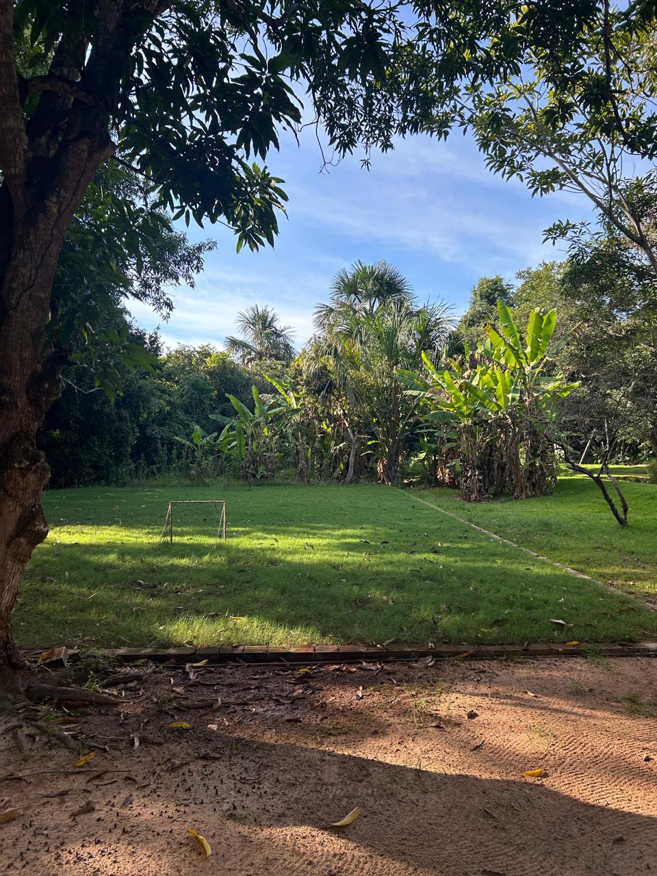 Área de lazer completa do rancho